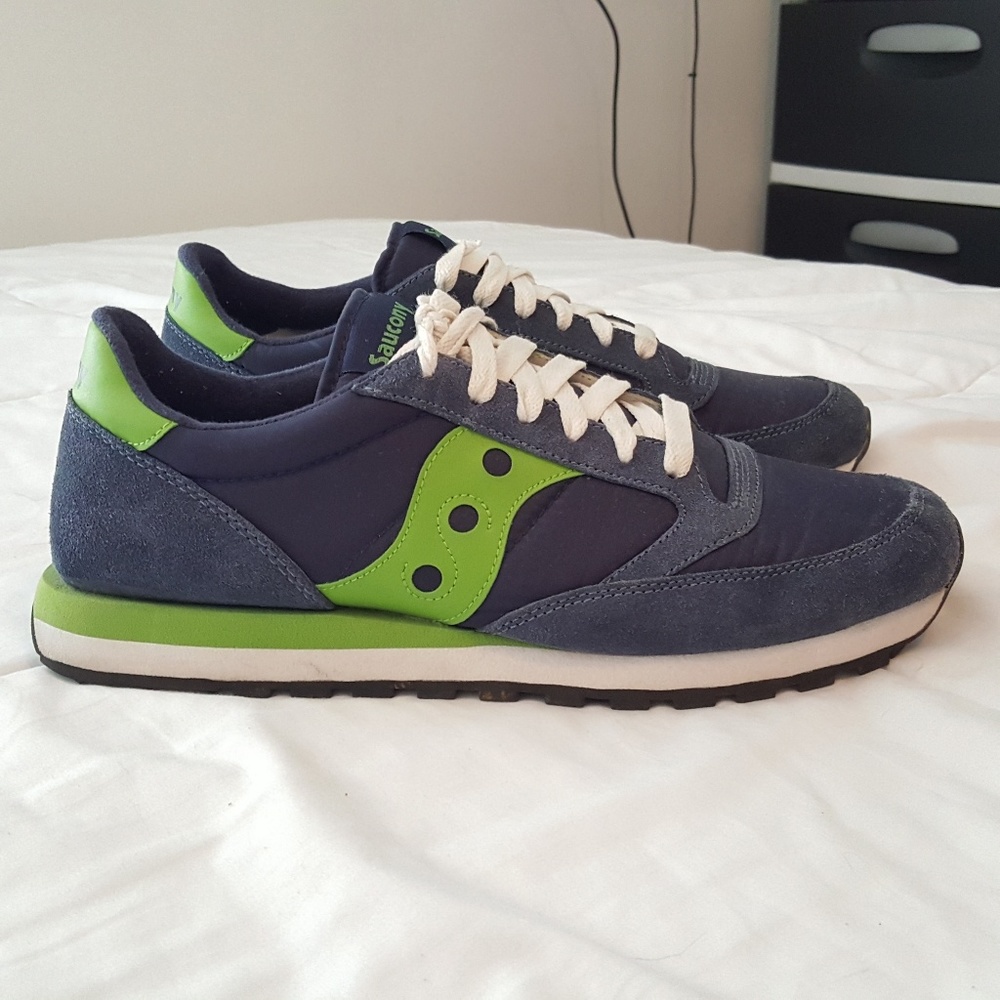 Saucony Jazz Original Size 13 Navy/Green